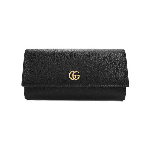 Gucci GG Wallet Bifold Long Continental Leather Marmont - Picture 1 of 5